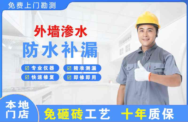 会山外墙渗水维修